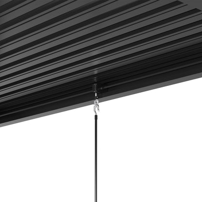 8640E Louver Pergola 10x19FT